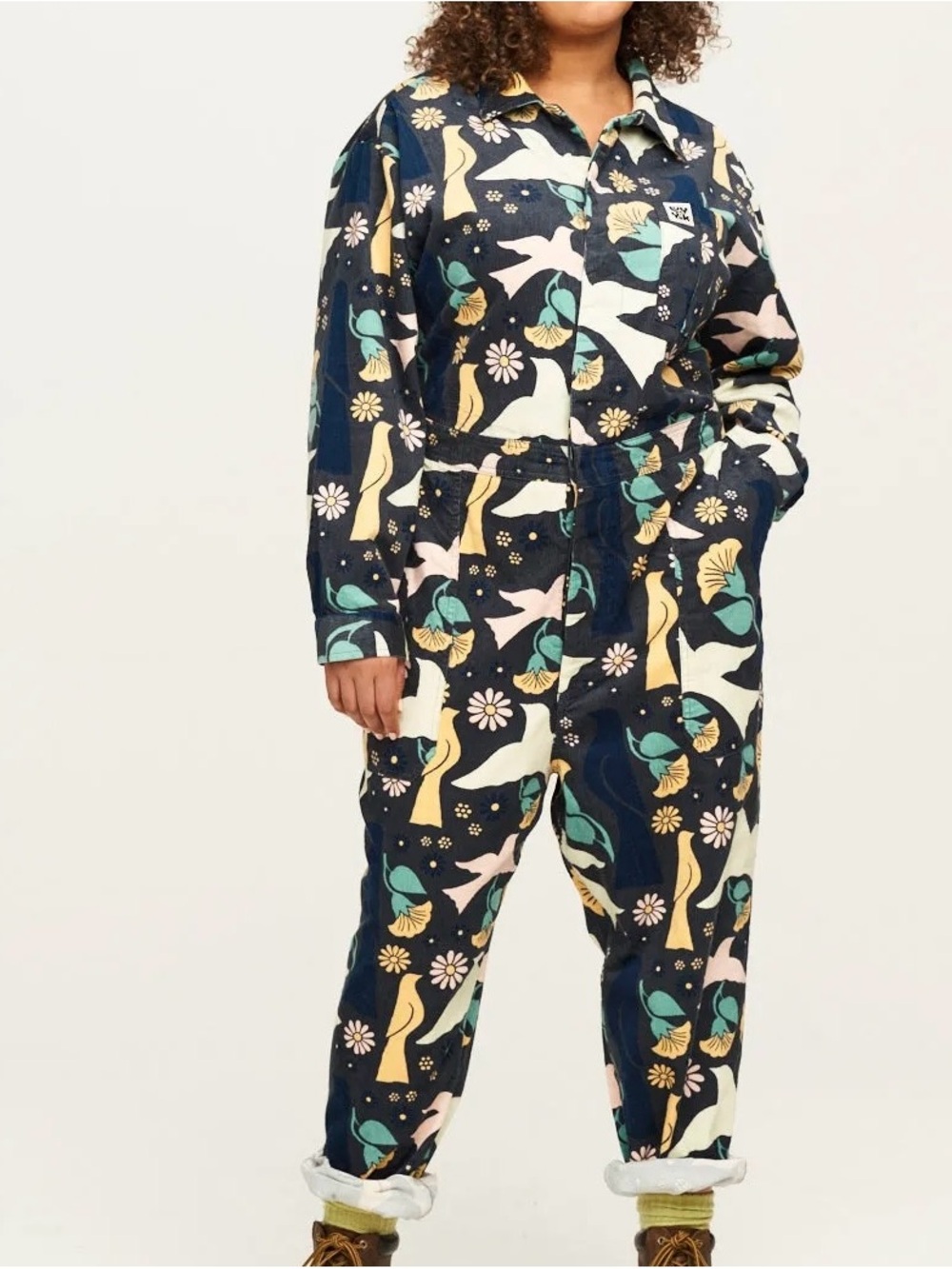 Lucy & Yak Carmen Corduroy Jumpsuit